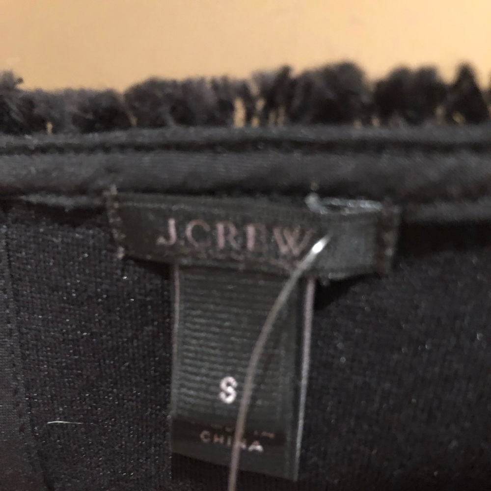 NWT J. Crew lace front tank with nude lining - Picture 4 of 7